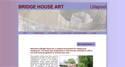 Desktop Screenshot of bridgehouseart.co.uk